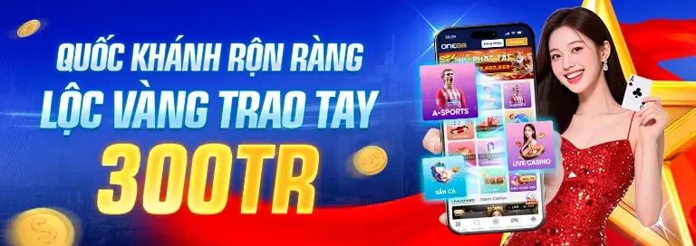 Tiền thưởng chào mừng với đồng xu vàng